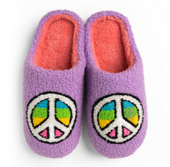 Two Left Feet Lounge Out Loud Super Fuzzy Slipper Slides