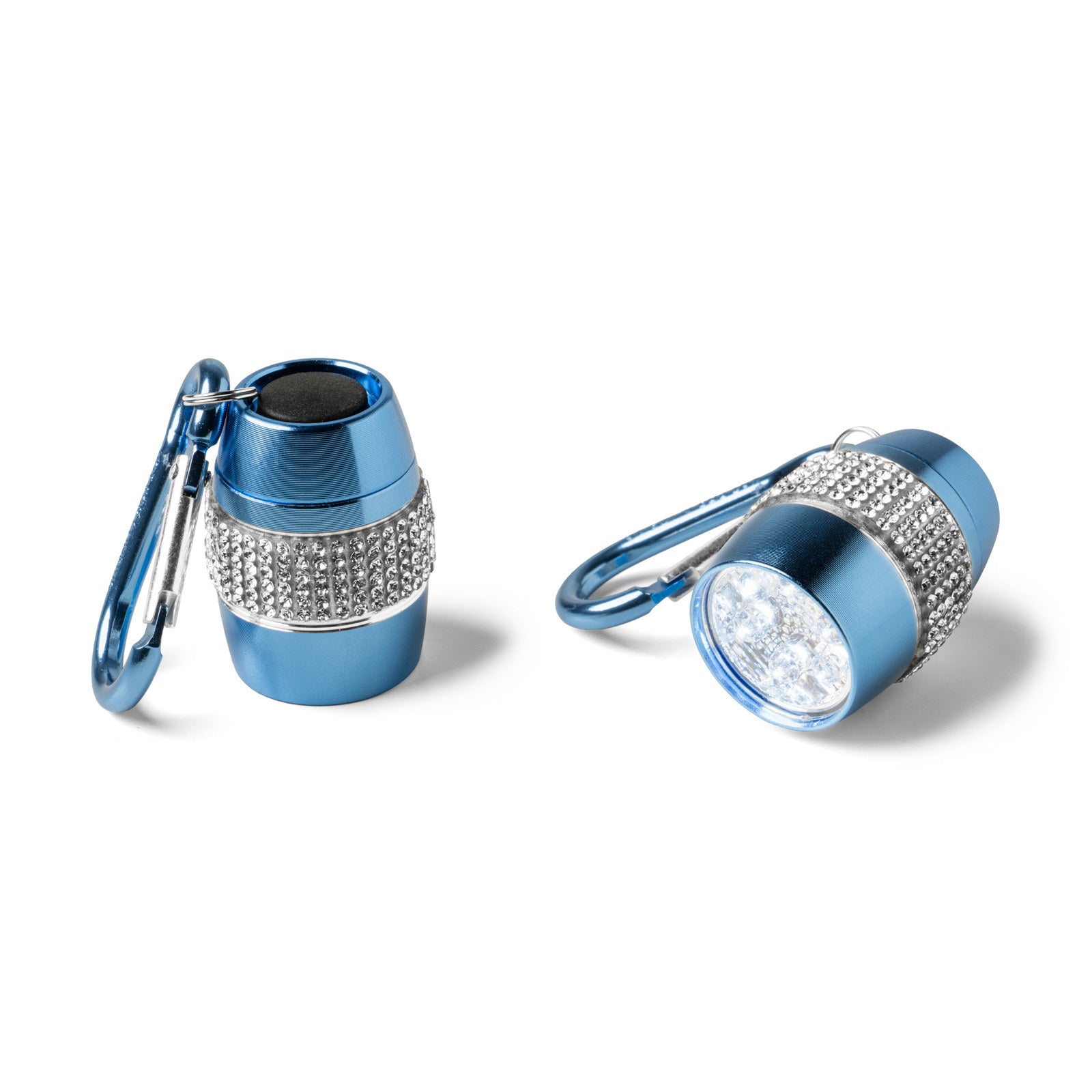 Crush Good To Glow Rhinestone Keychain Flashlight