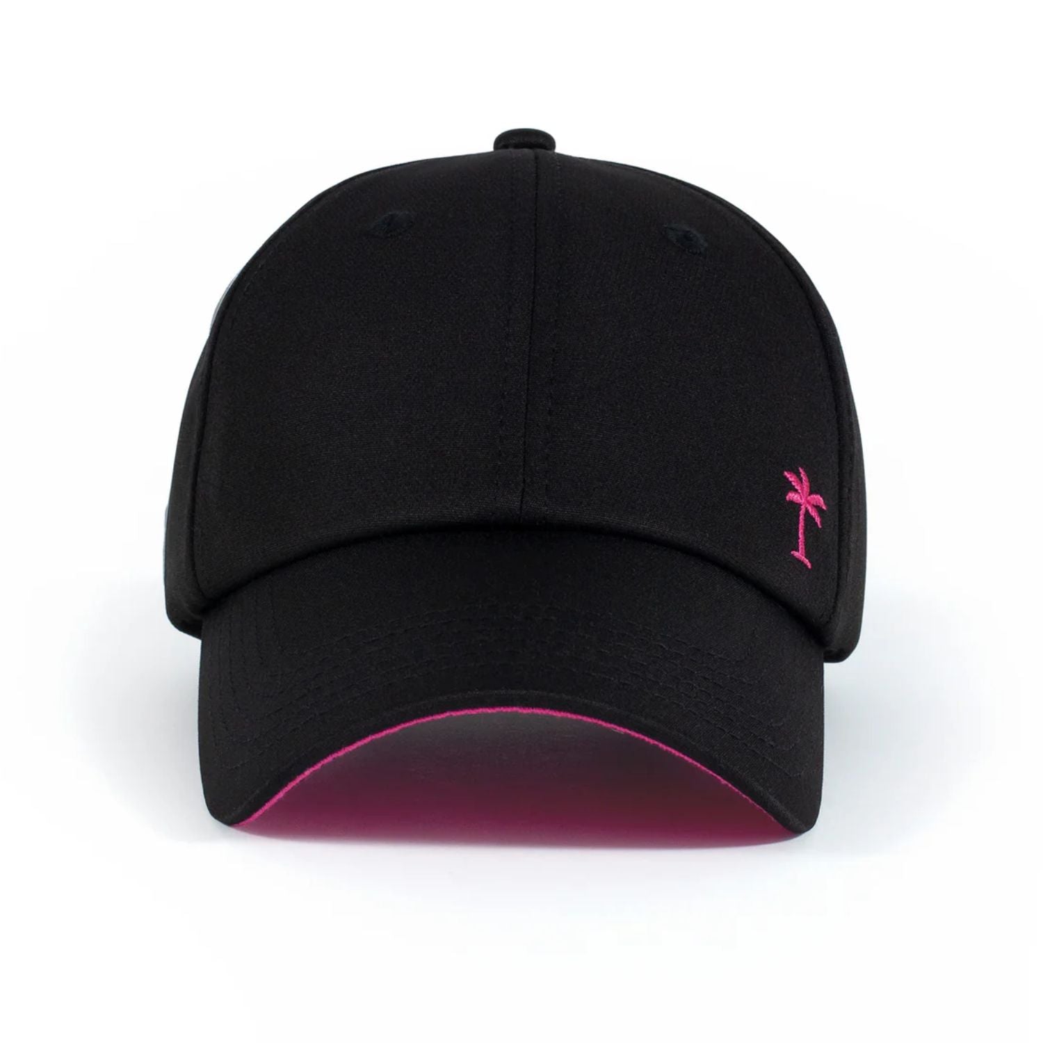 Shady Lady Womens Sporty Adjustable Snapback Hat, Black