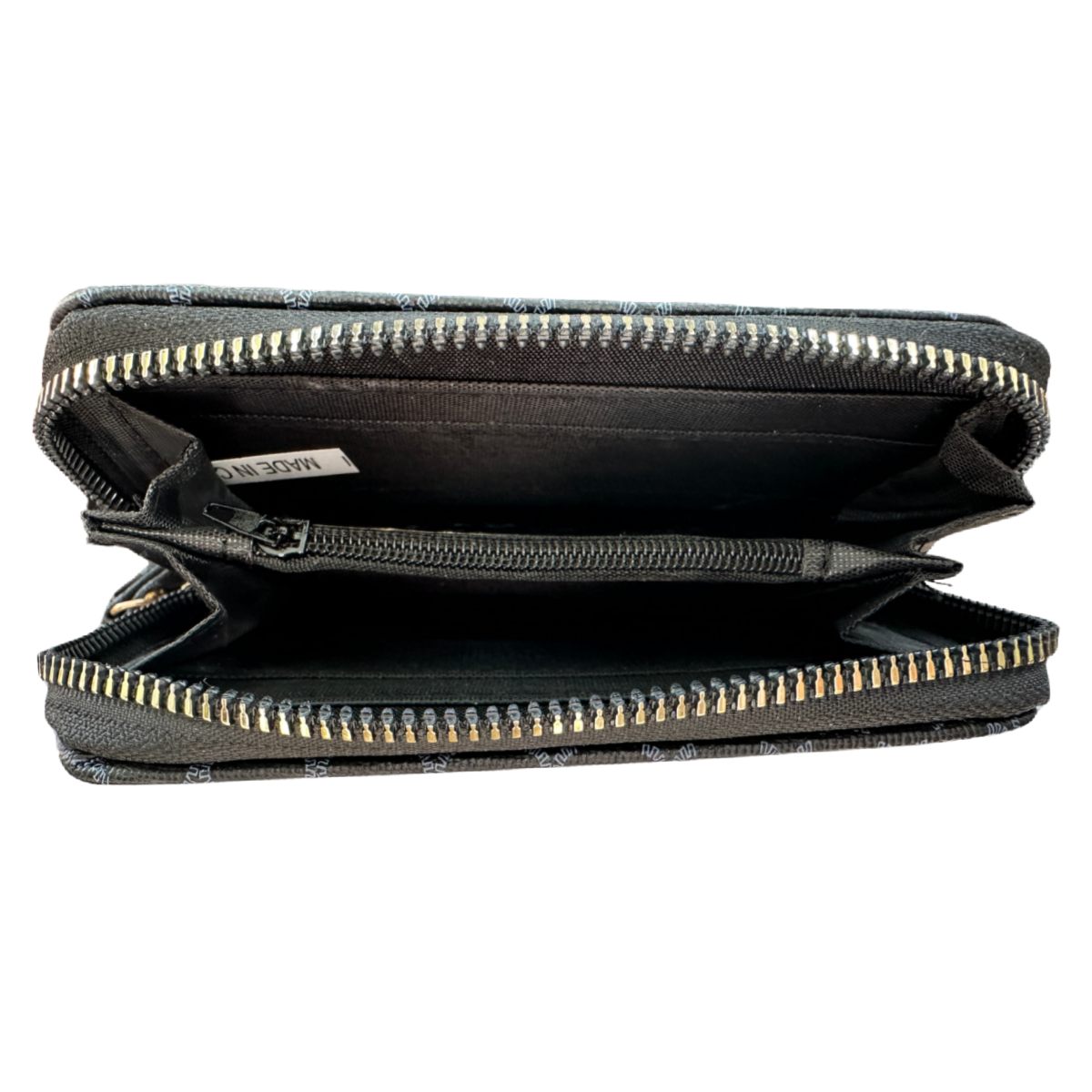 AR New York Women's Wallet with Wristlet Strap, Black