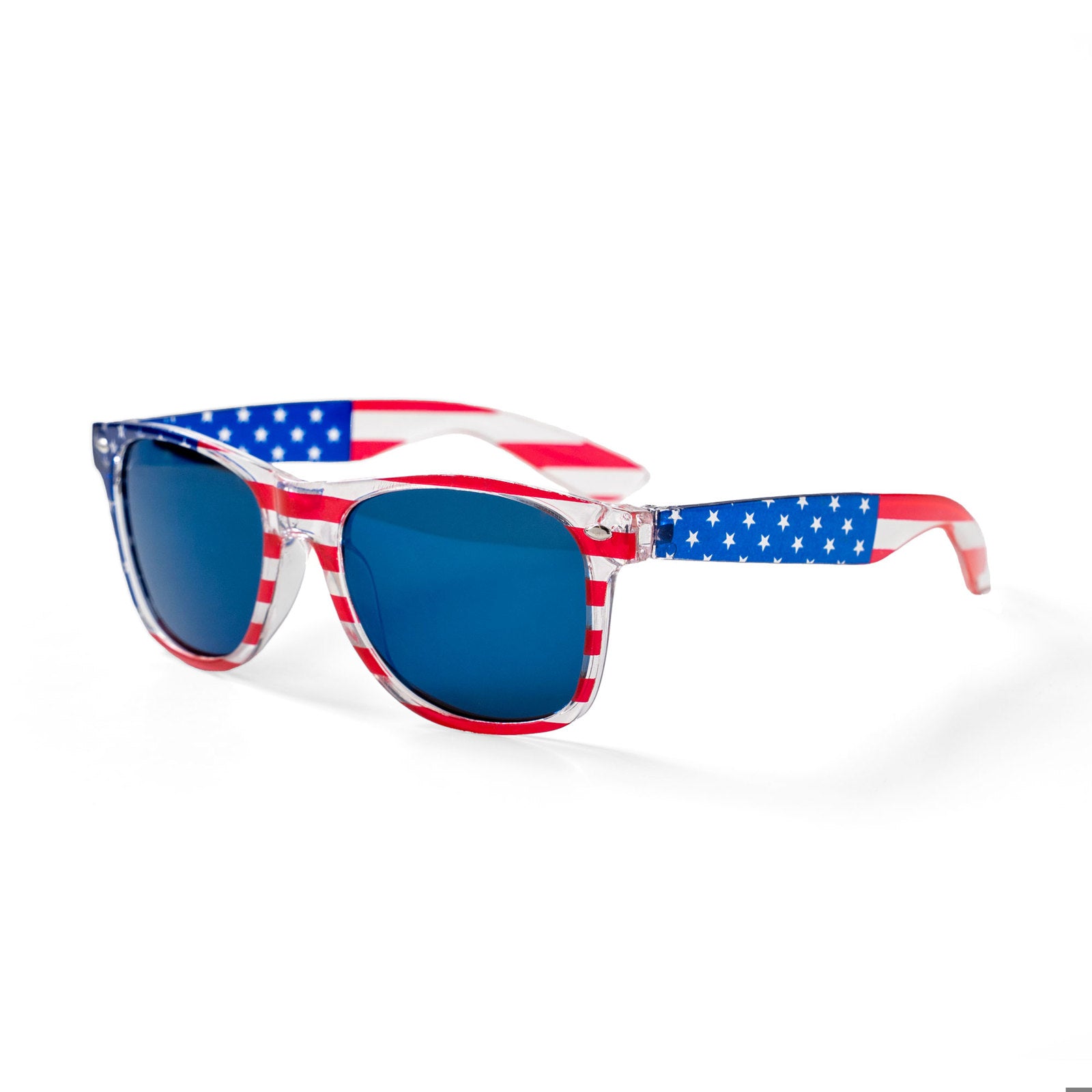 United We Swag Patriotic Pride Mirrored American Flag Sunglasses