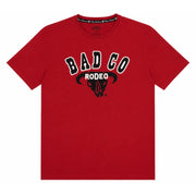 Hooey x Bad Company Men's Logo Graphic Crew Neck T-Shirt, Red