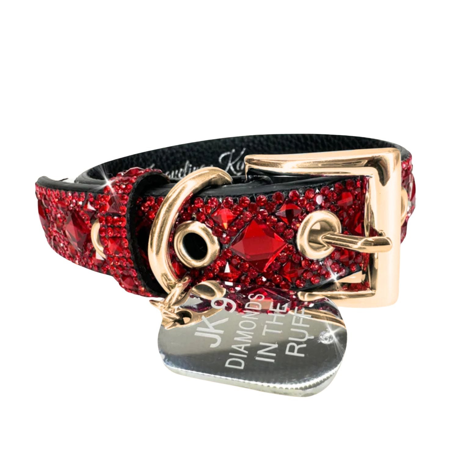 Jacqueline Kent Crystal Embellished Dog Collar, Small