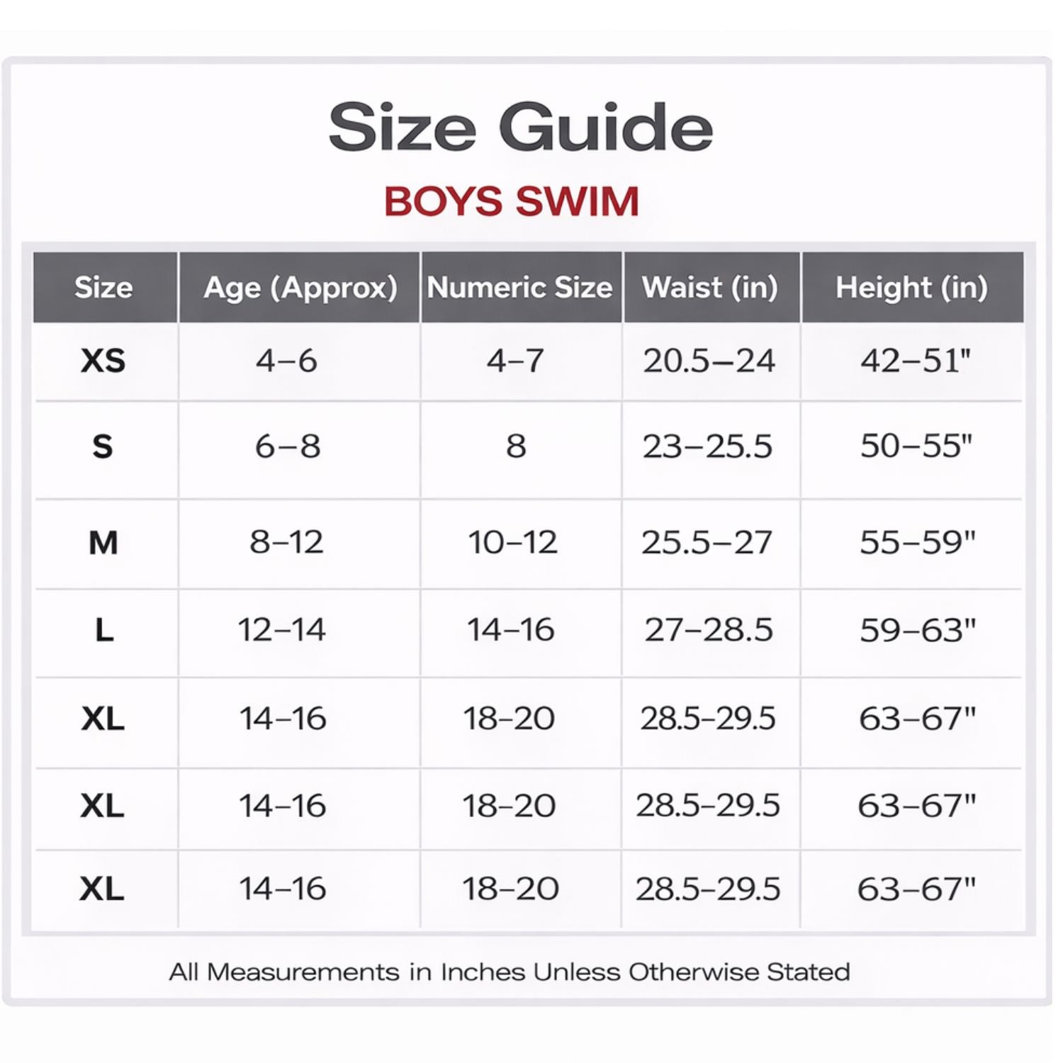 Heat Swimwear Big Kid Boys American Flag Board Shorts Swimsuit