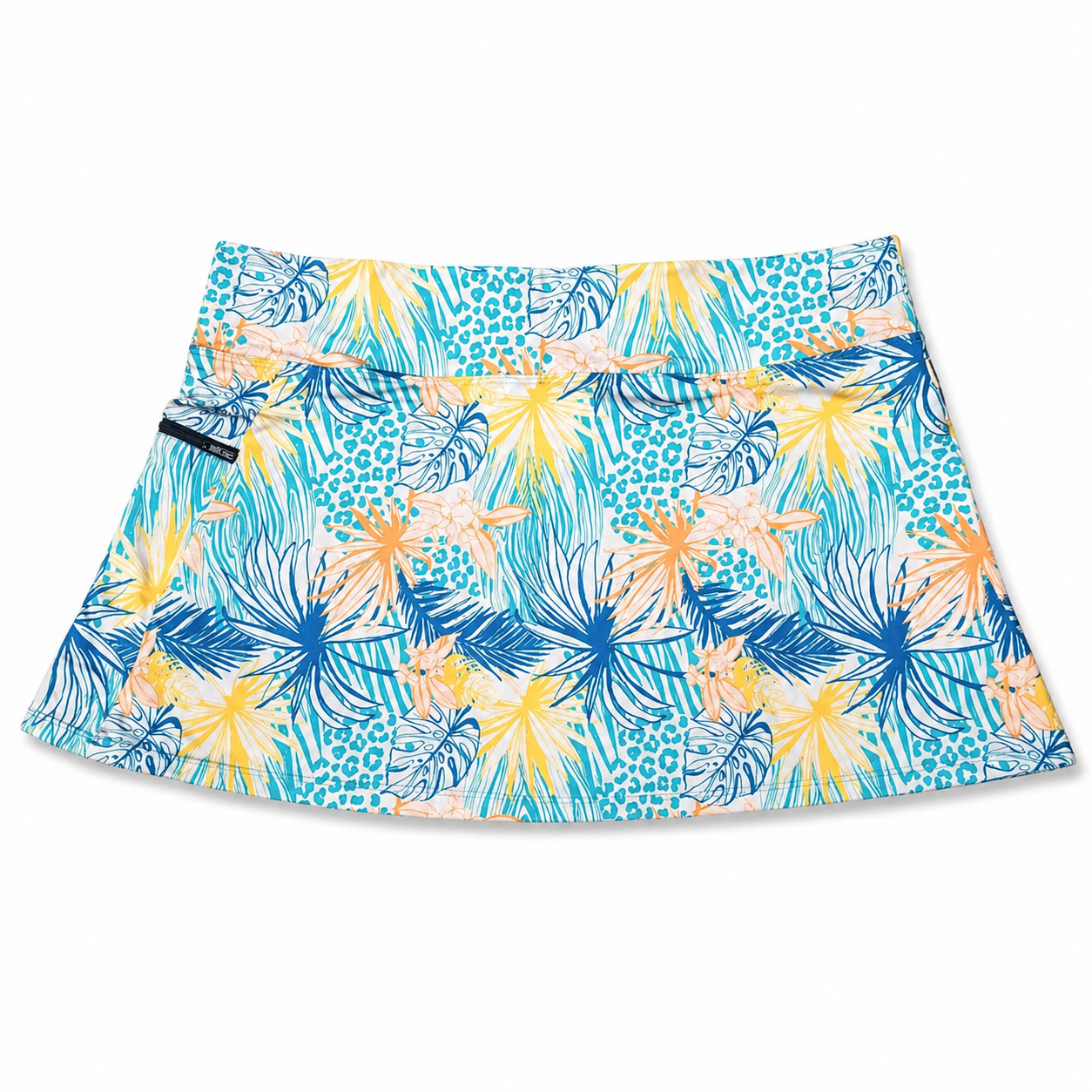 Heat Swimwear Womens Side Zipper with Pockets, Waikiki Beach