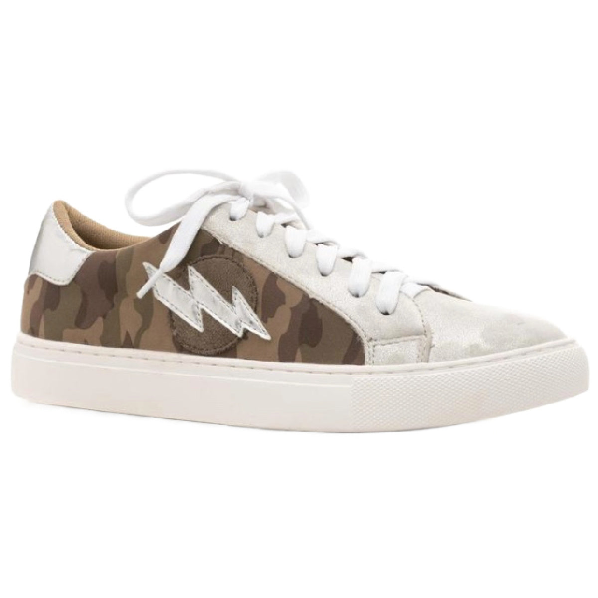 Corkys Womens Bolt Fashion Slip On Platform Sneaker