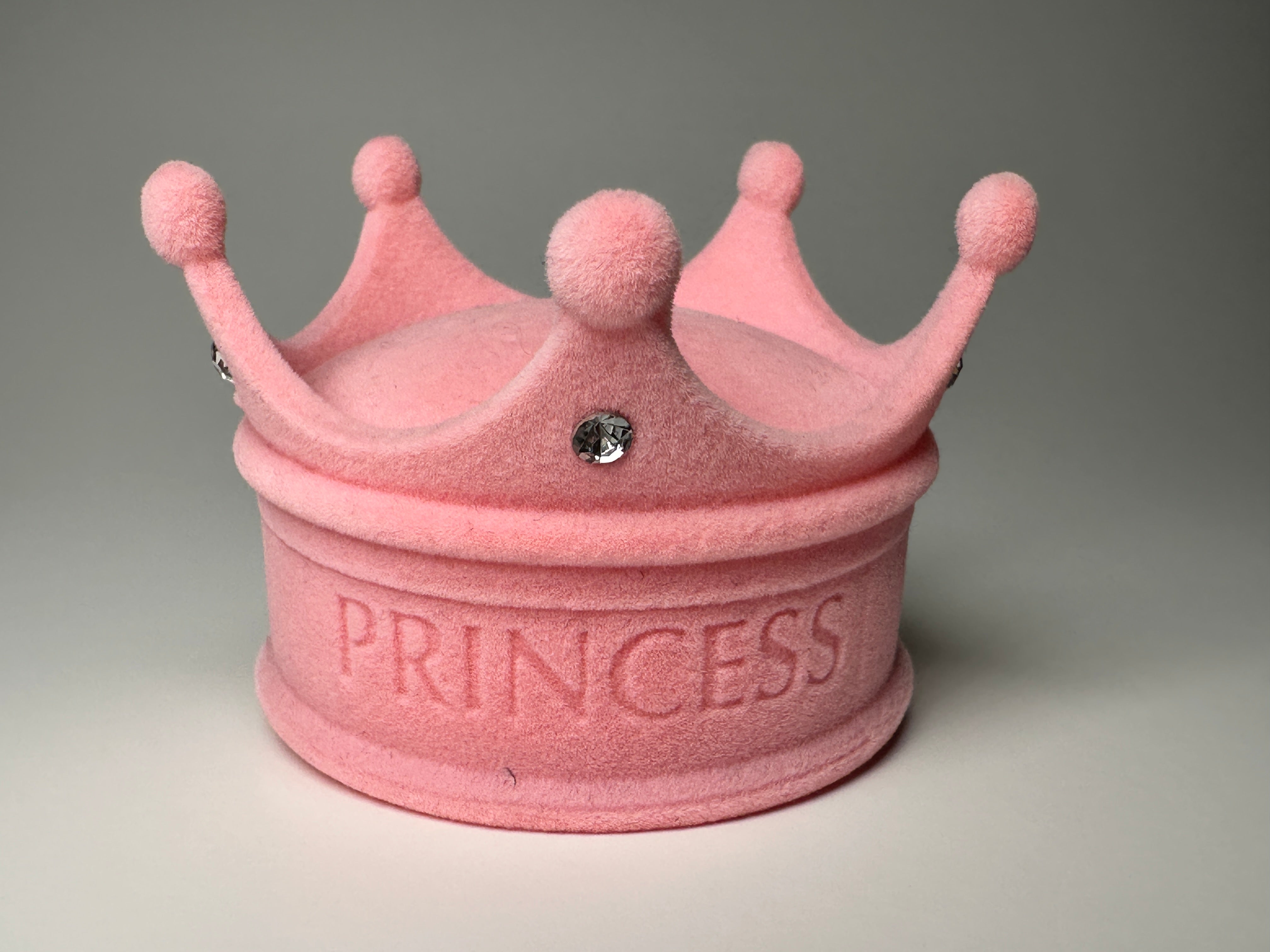 Sparkling Princess Pendant Necklace, Crown Gift Box and Interior Sentiment