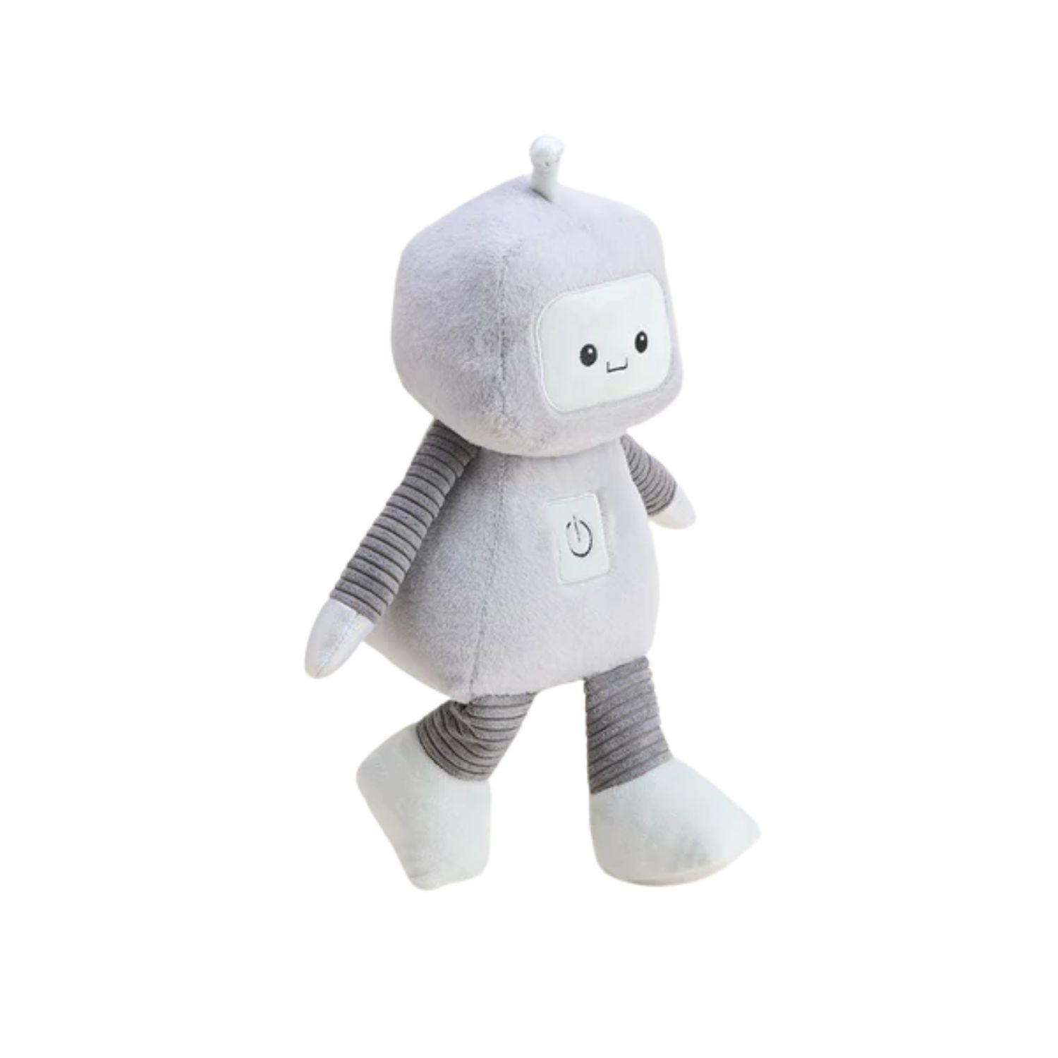 Warmies Silver Robot Lavender Scented and Heatable Weighted Stuffed Animal