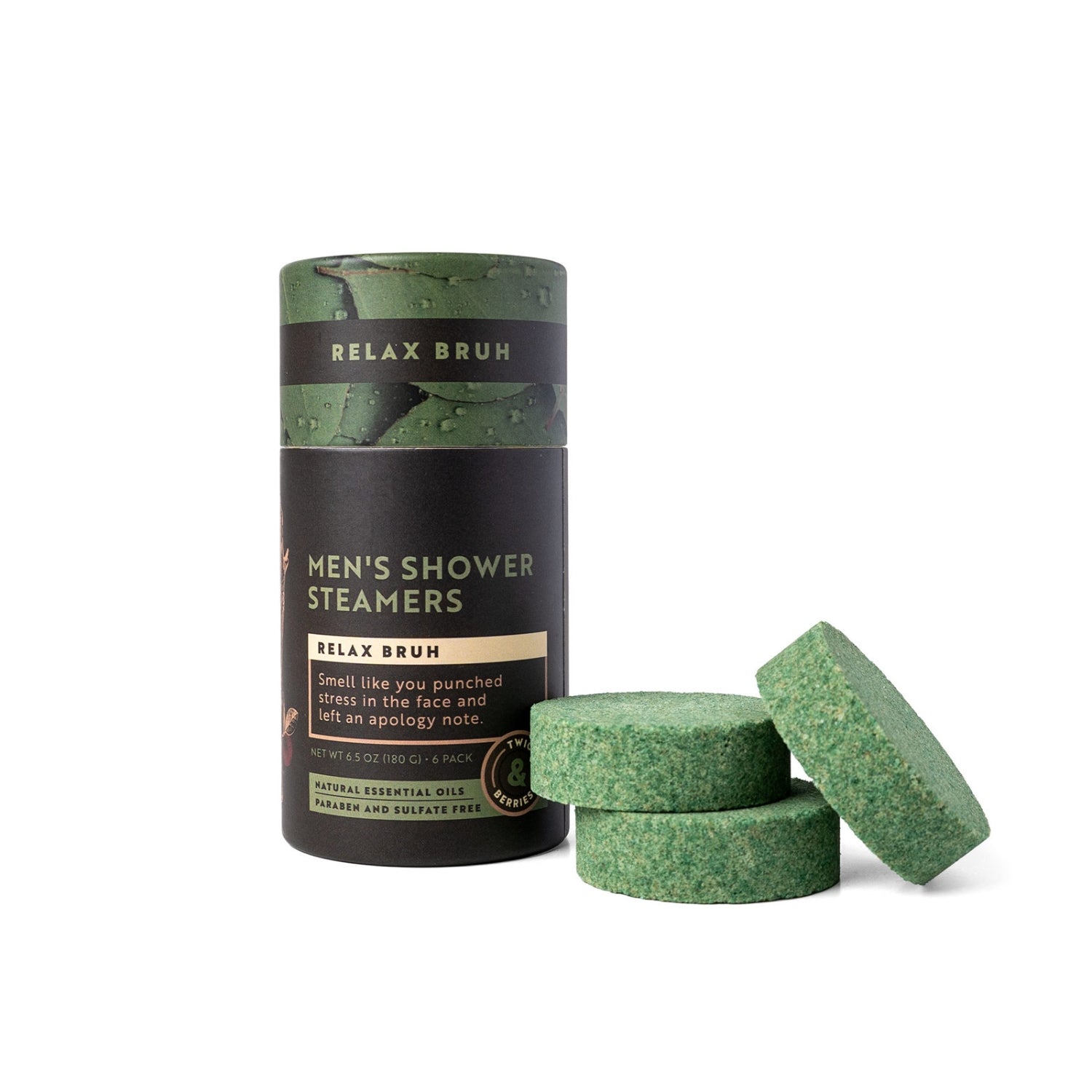 Brodeo Drive Twig & Berries Men's Shower Steamers