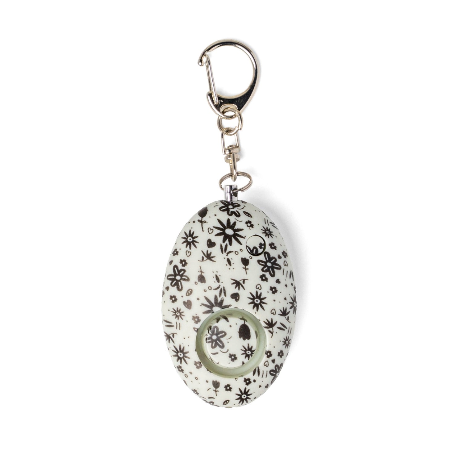 Mayday Mini Alarm Key Chain, Ear Splitting Sound and Push Button Flashlight