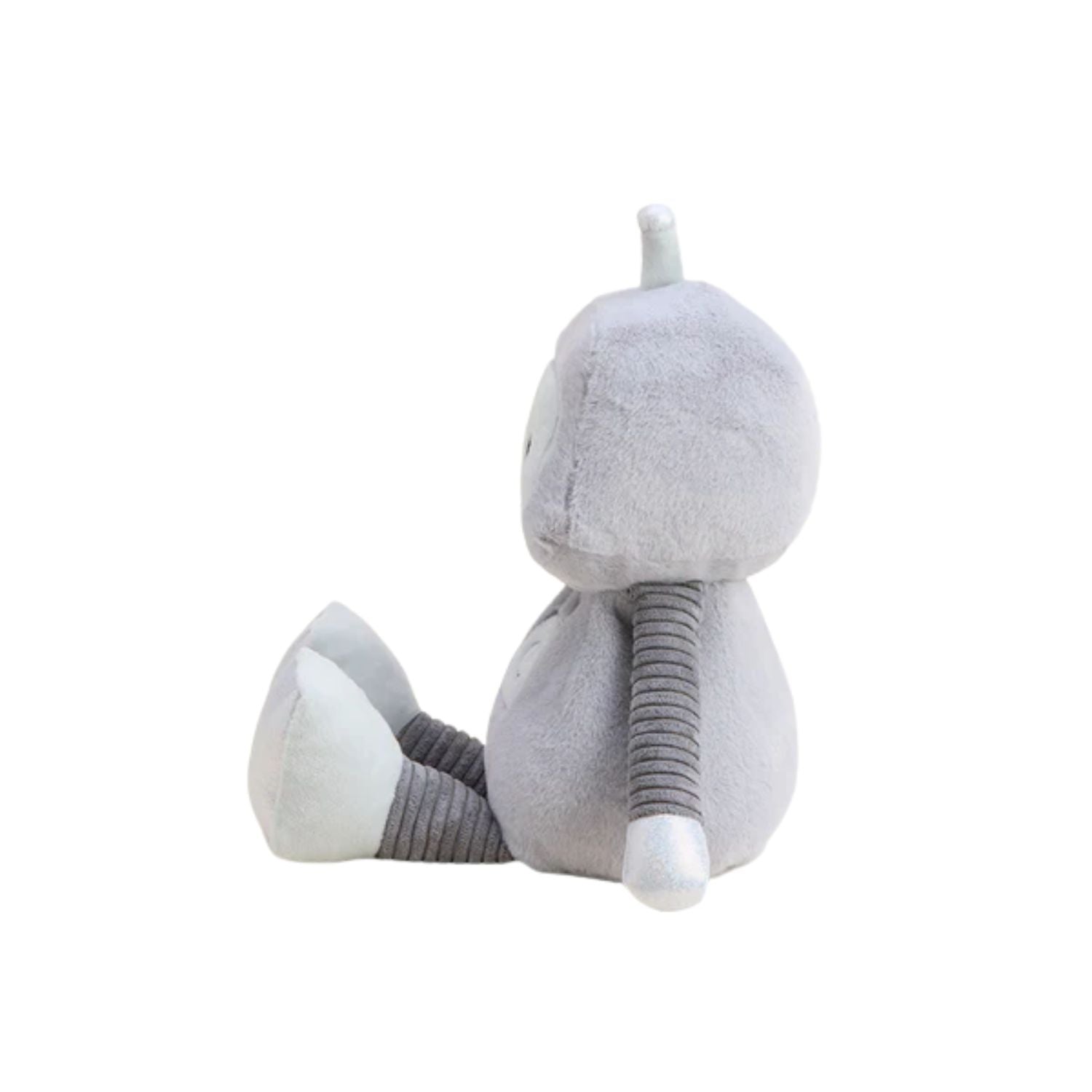 Warmies Silver Robot Lavender Scented and Heatable Weighted Stuffed Animal