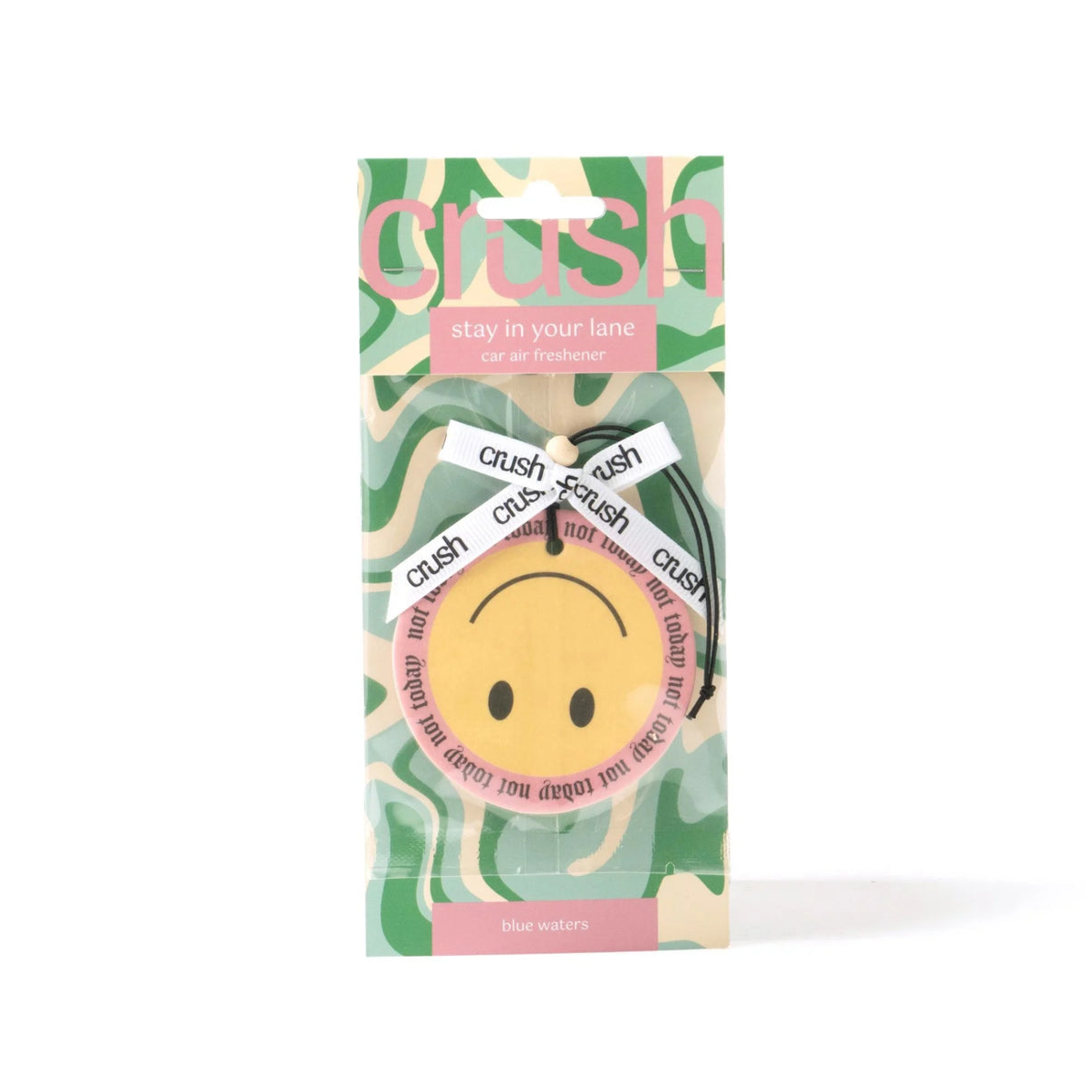 Crush Stay in Your Lane Fun Phrases Hanging Car Air Freshener