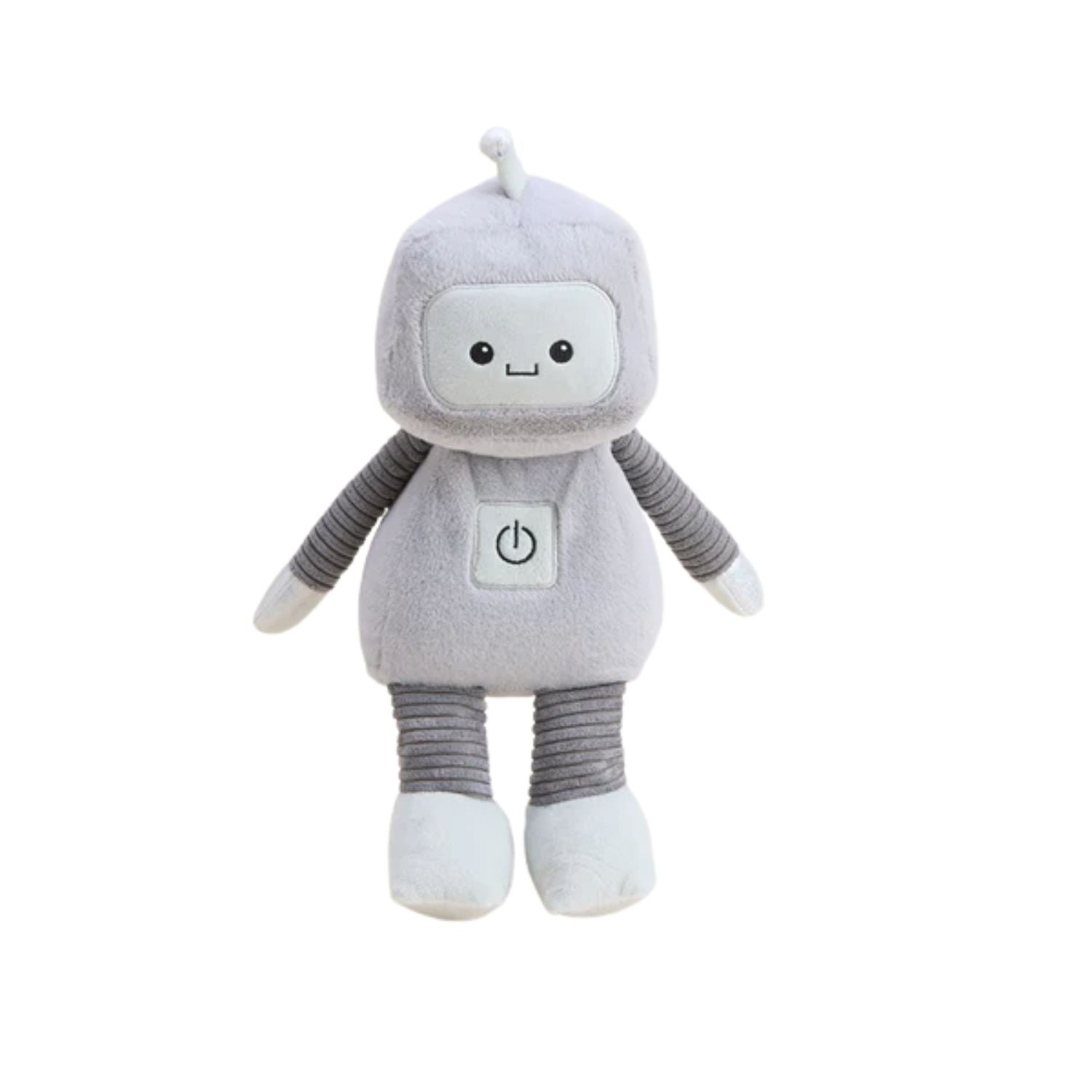 Warmies Silver Robot Lavender Scented and Heatable Weighted Stuffed Animal