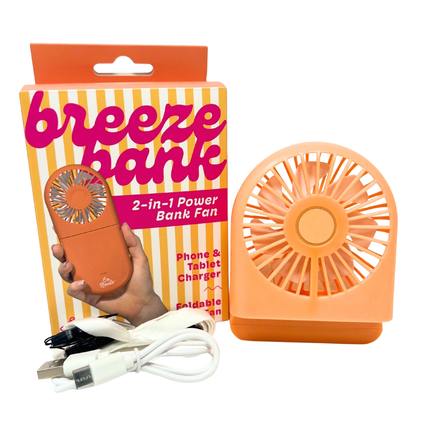 En Route Breeze Bank 2-in-1 Powerbank Fan
