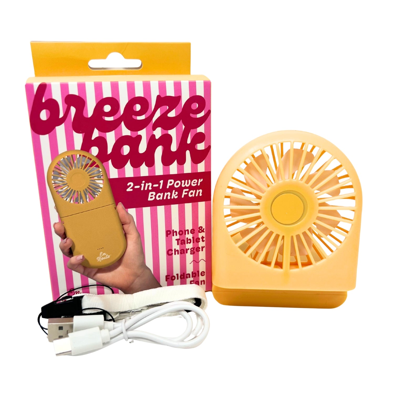 En Route Breeze Bank 2-in-1 Powerbank Fan
