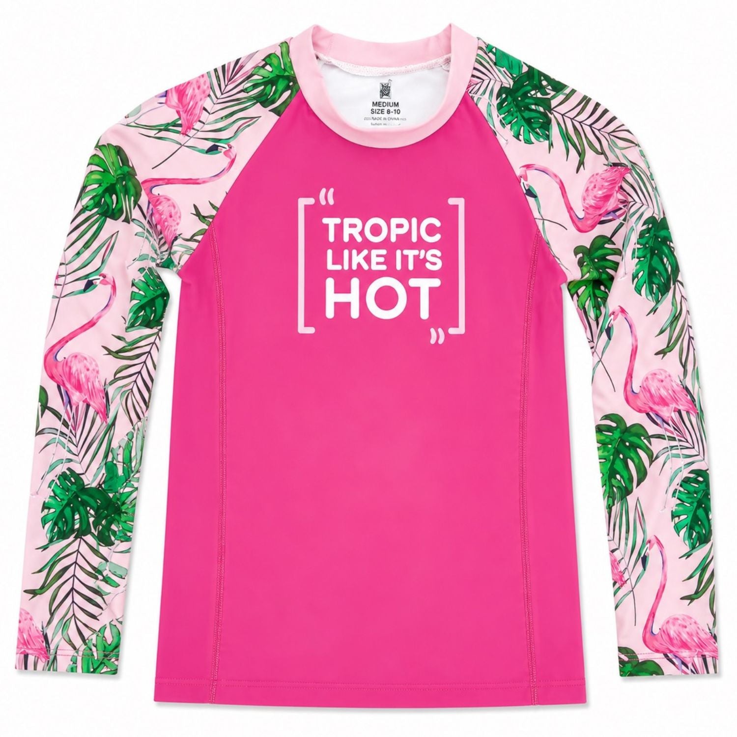 Juice Box Girls Fun In The Sun Rash Guard Swim Tee