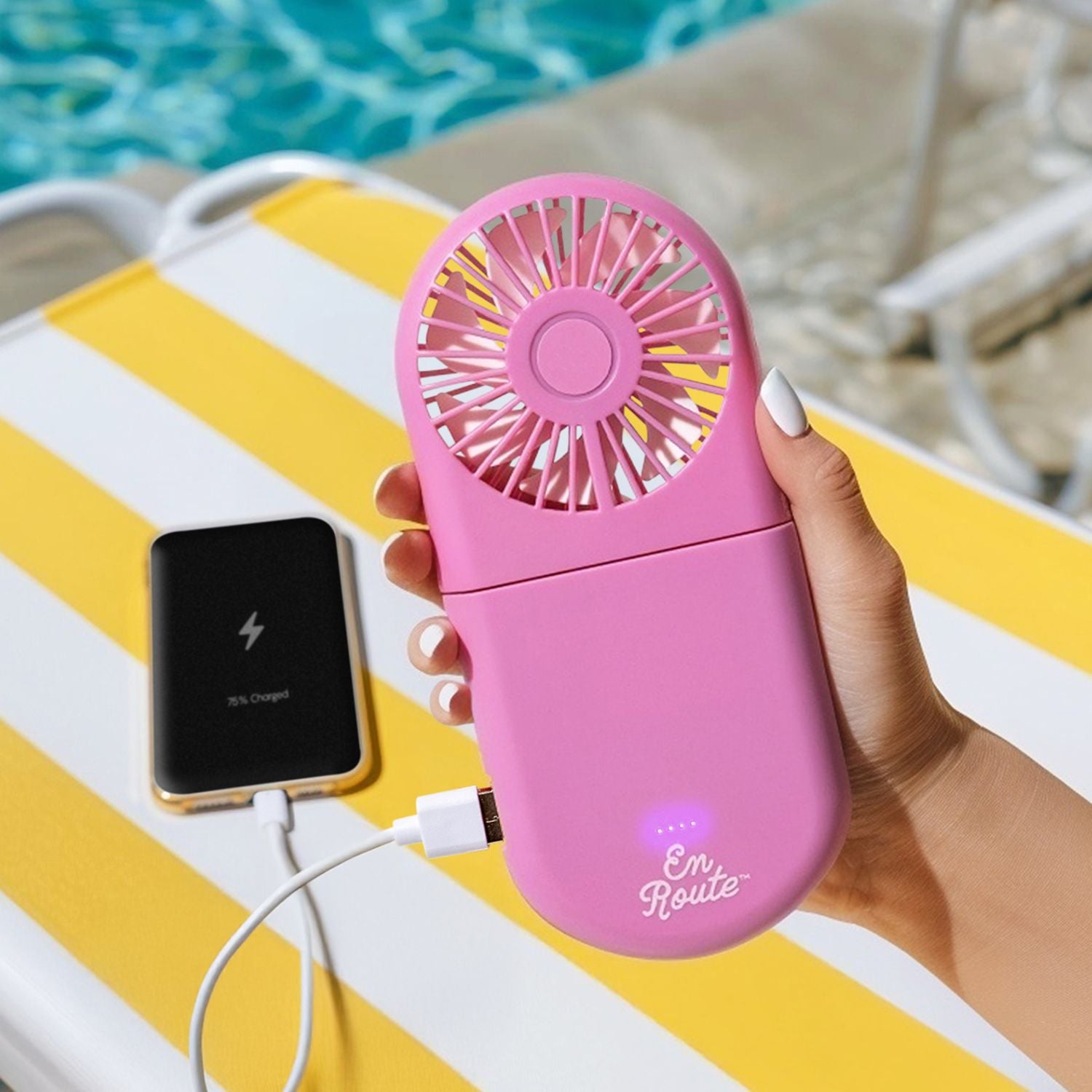 En Route Breeze Bank 2-in-1 Powerbank Fan