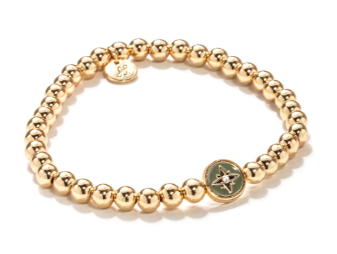 Soul Stacks Bracelet Bar, Enamel and Crystal Icons