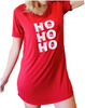 Hello Mello Womens Holiday V-Neck Sleep Shirt