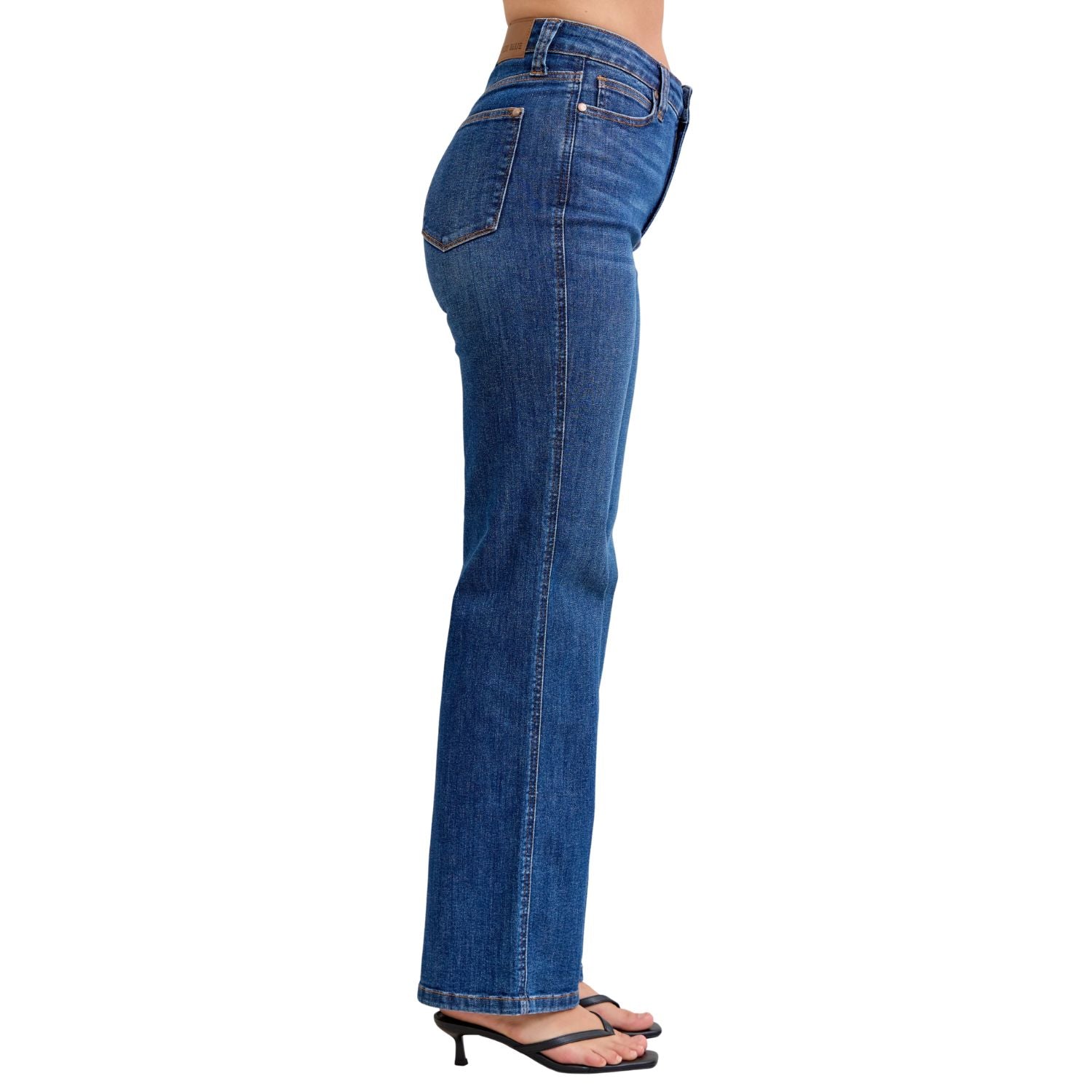 Judy Blue High Waist Tummy Control Straight Denim Jeans