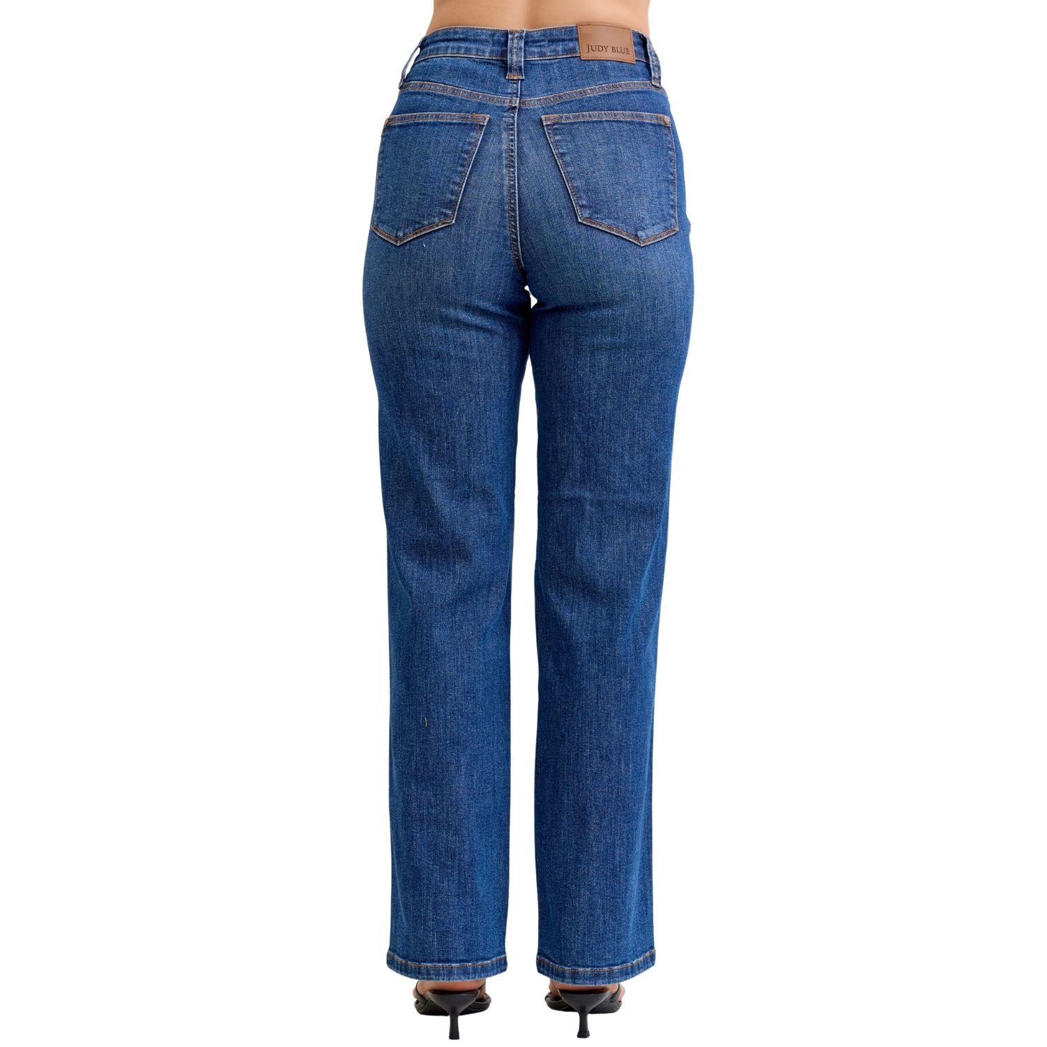 Judy Blue High Waist Tummy Control Straight Denim Jeans