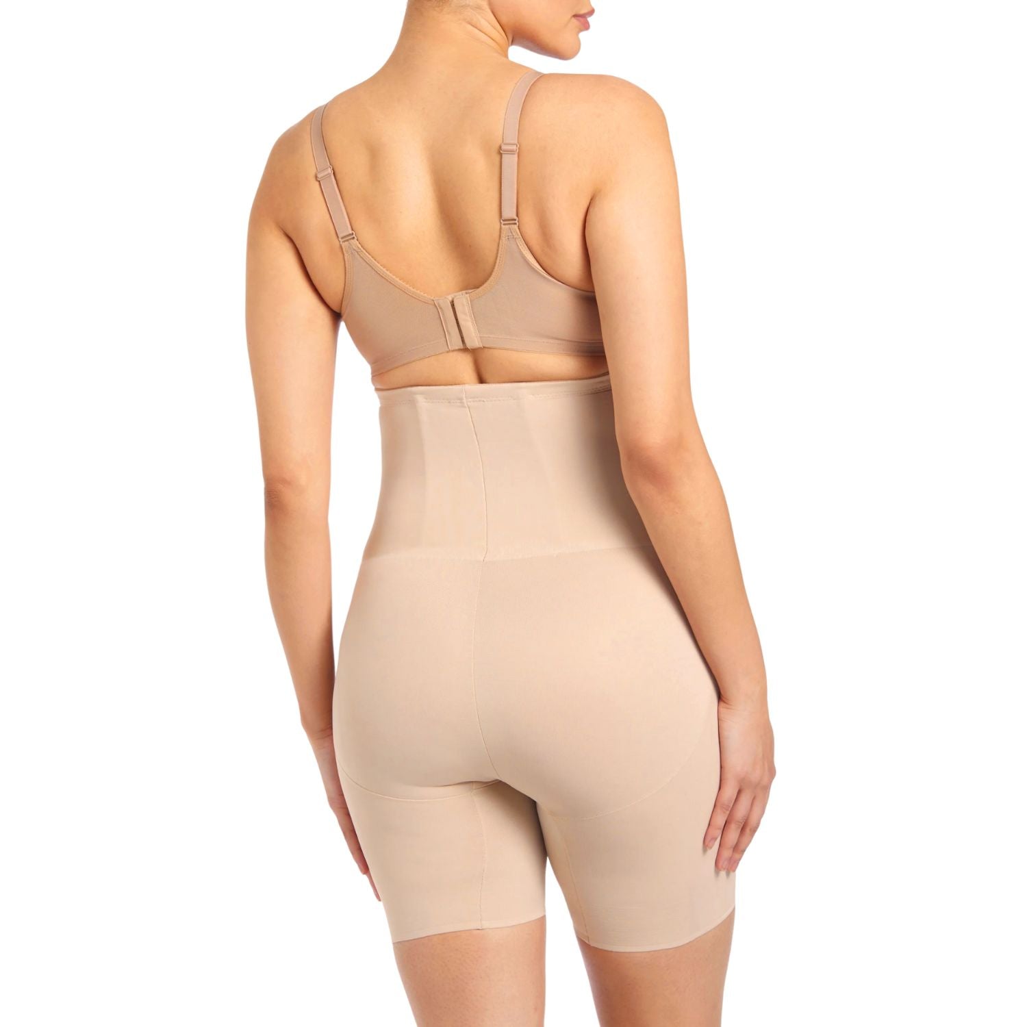 TC Fine Intimates Extra-Firm Control High-Waist Thigh Slimmer with Back Magic
