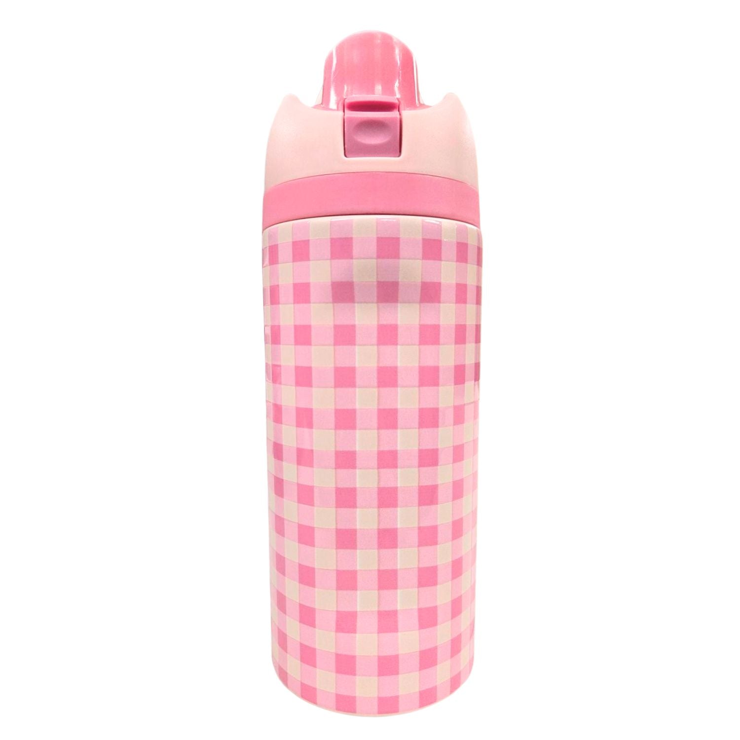 Jane Marie Kids Girls Strawberry Picnic 16oz Water Bottle With Straw Cap