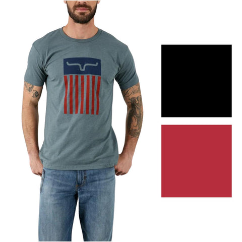 Kimes Ranch Mens Short Sleeve American Trucker Tee T-Shirt
