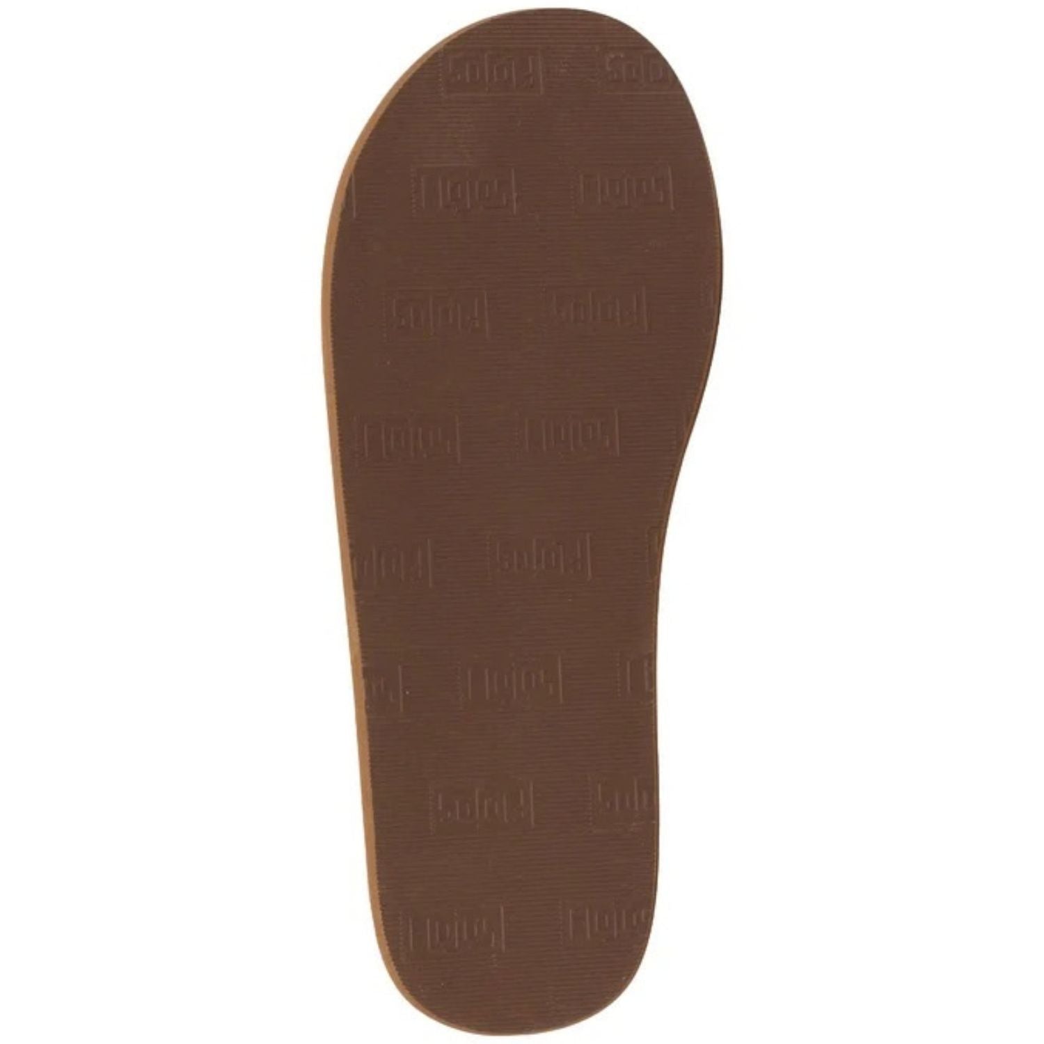 Flojos Mens Ryan Arch Support Slip On Flip Flop Sandals, Tan