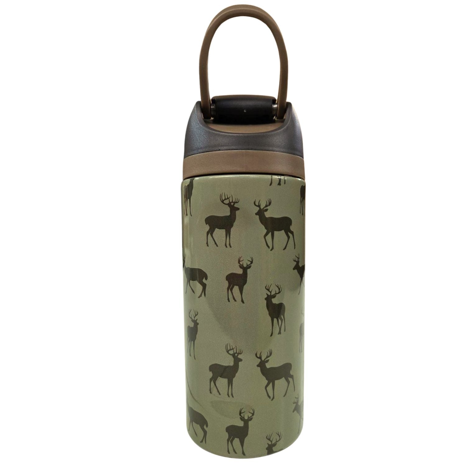 Jane Marie Kids Boys Buck Wild 16oz Water Bottle With Straw Cap