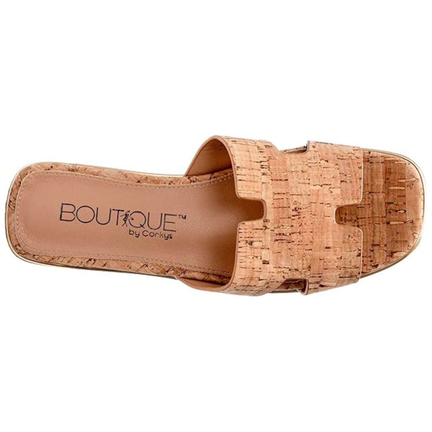 Corkys Hey Girl Womens Picture Perfect Sandal, Cork
