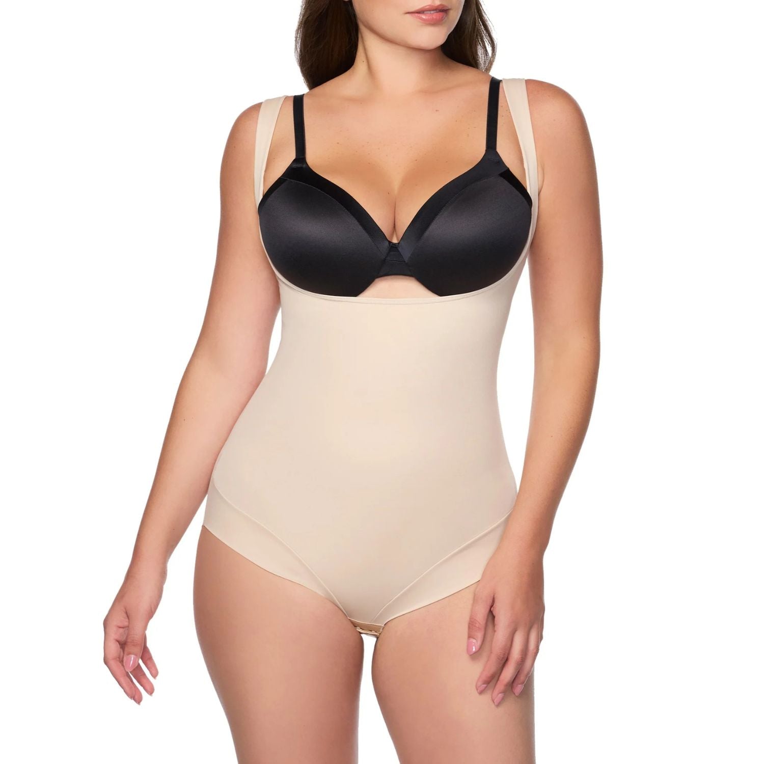 TC Fine Intimates Womens Shape Away Open Bust Bodybriefer