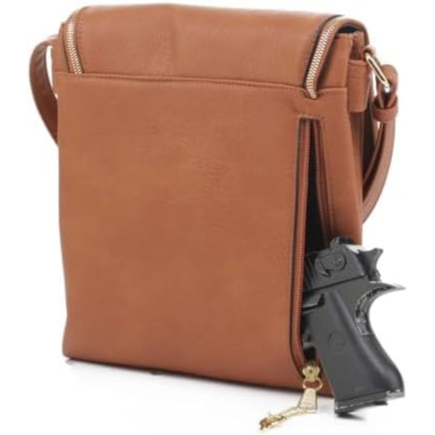 Jessie James Cheyanne Concealed Carry Crossbody Bag with Lock and Key