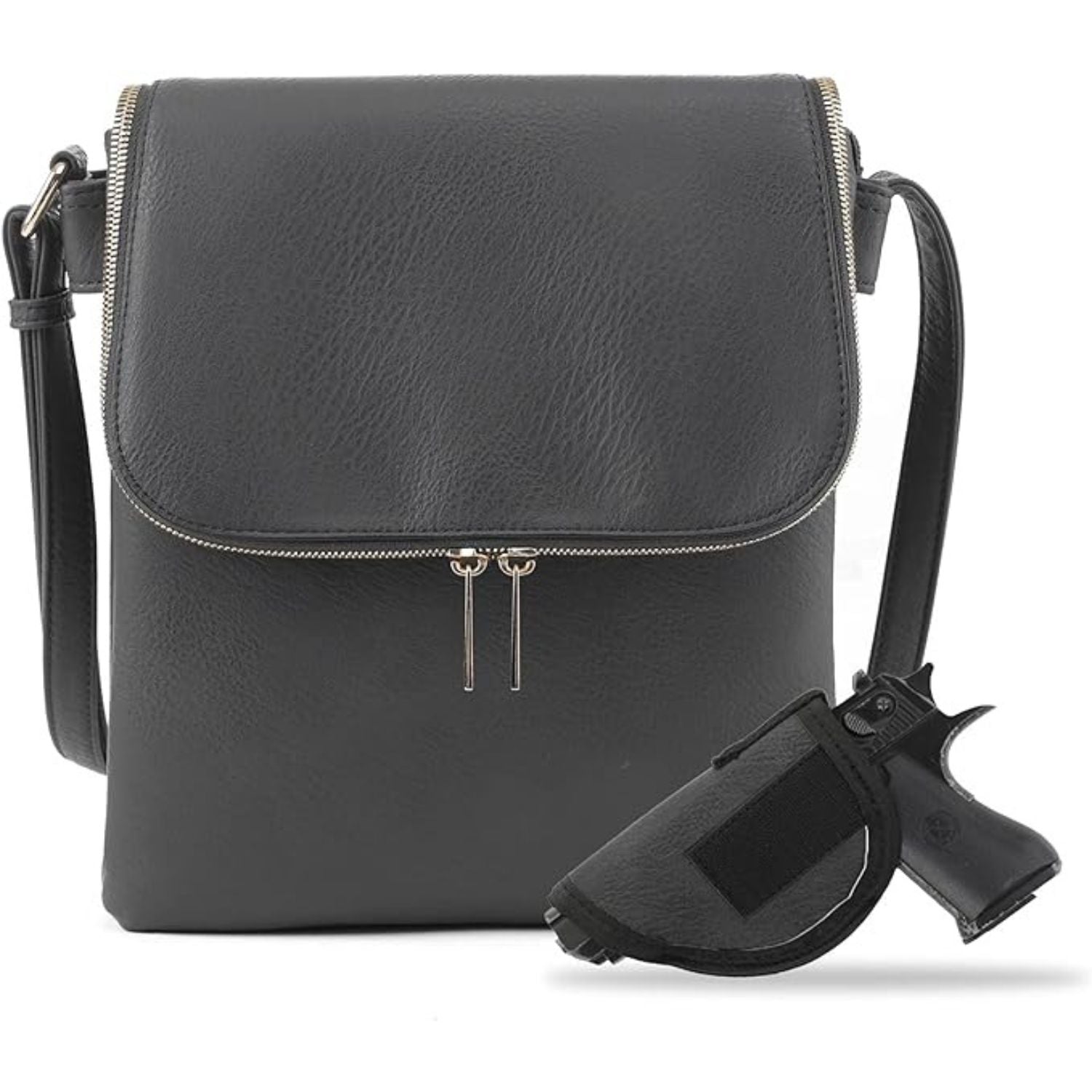 Jessie James Cheyanne Concealed Carry Crossbody Bag with Lock and Key
