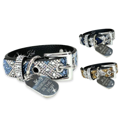 Jacqueline Kent Mariners Cross Collection Dog Collar, Small