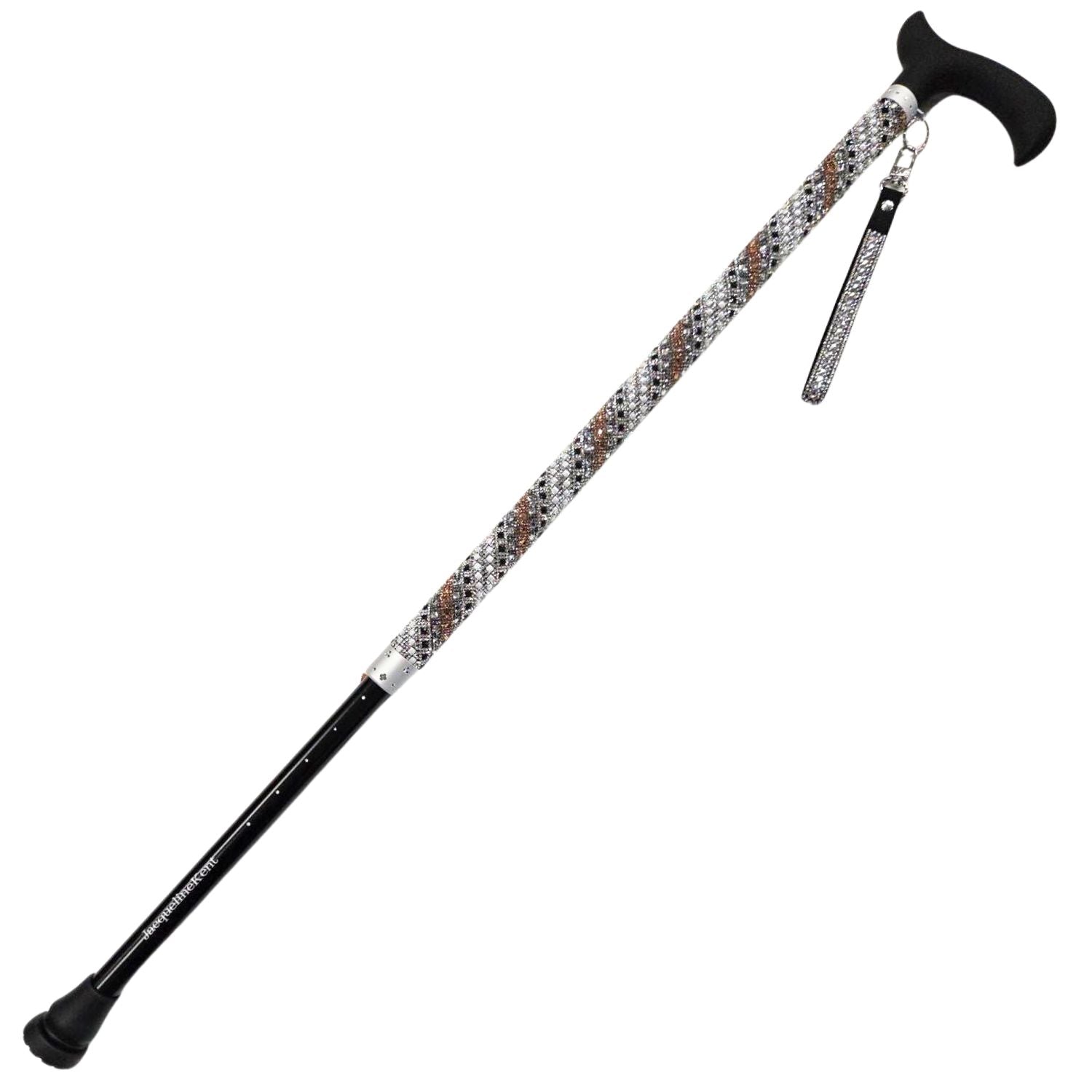 Jacqueline Kent Adjustable Crystal Rhinestone Walking Cane (Multi)