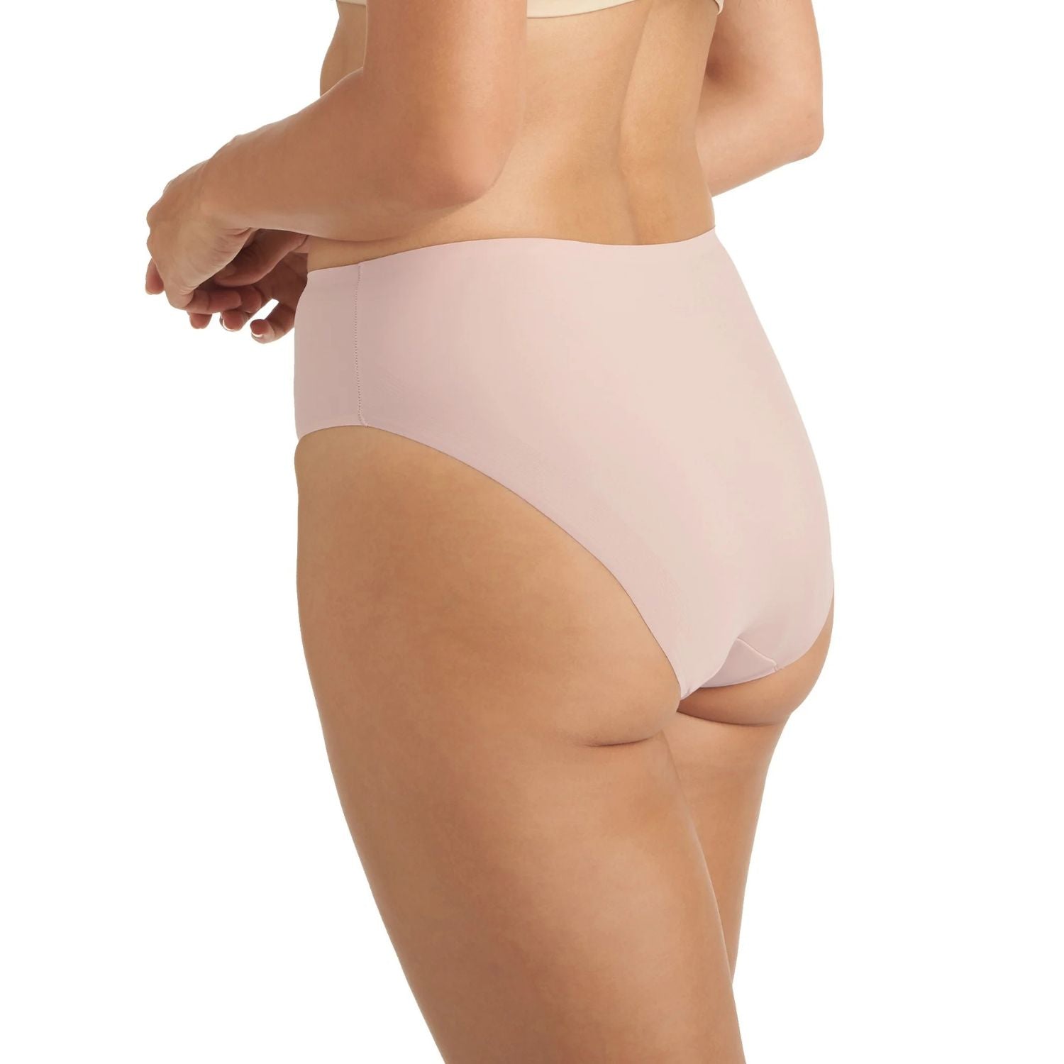 TC Fine Intimates Matte Microfiber Modern Hi-Cut Brief Panty