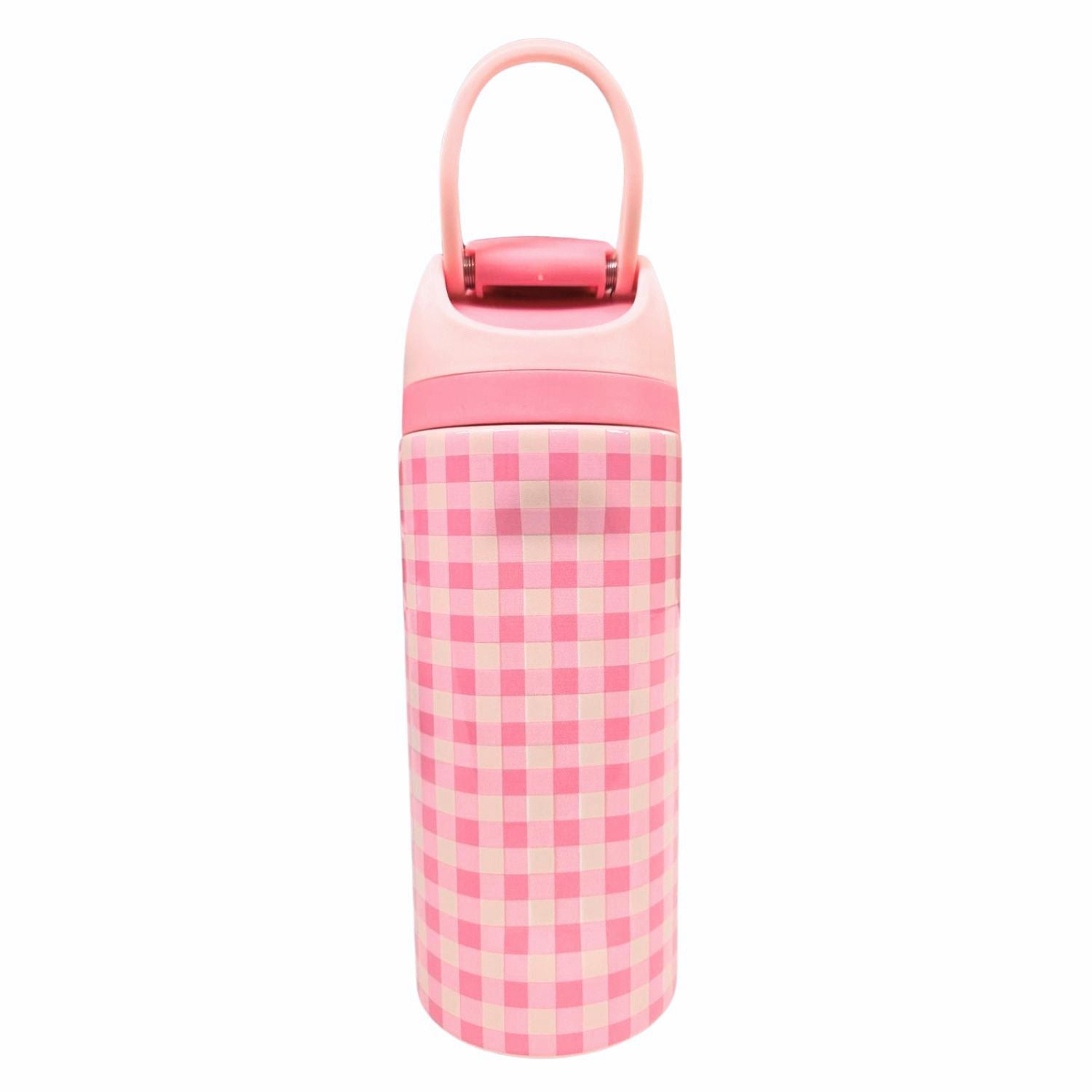 Jane Marie Kids Girls Strawberry Picnic 16oz Water Bottle With Straw Cap