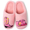 Two Left Feet Lounge Out Loud Super Fuzzy Slipper Slides