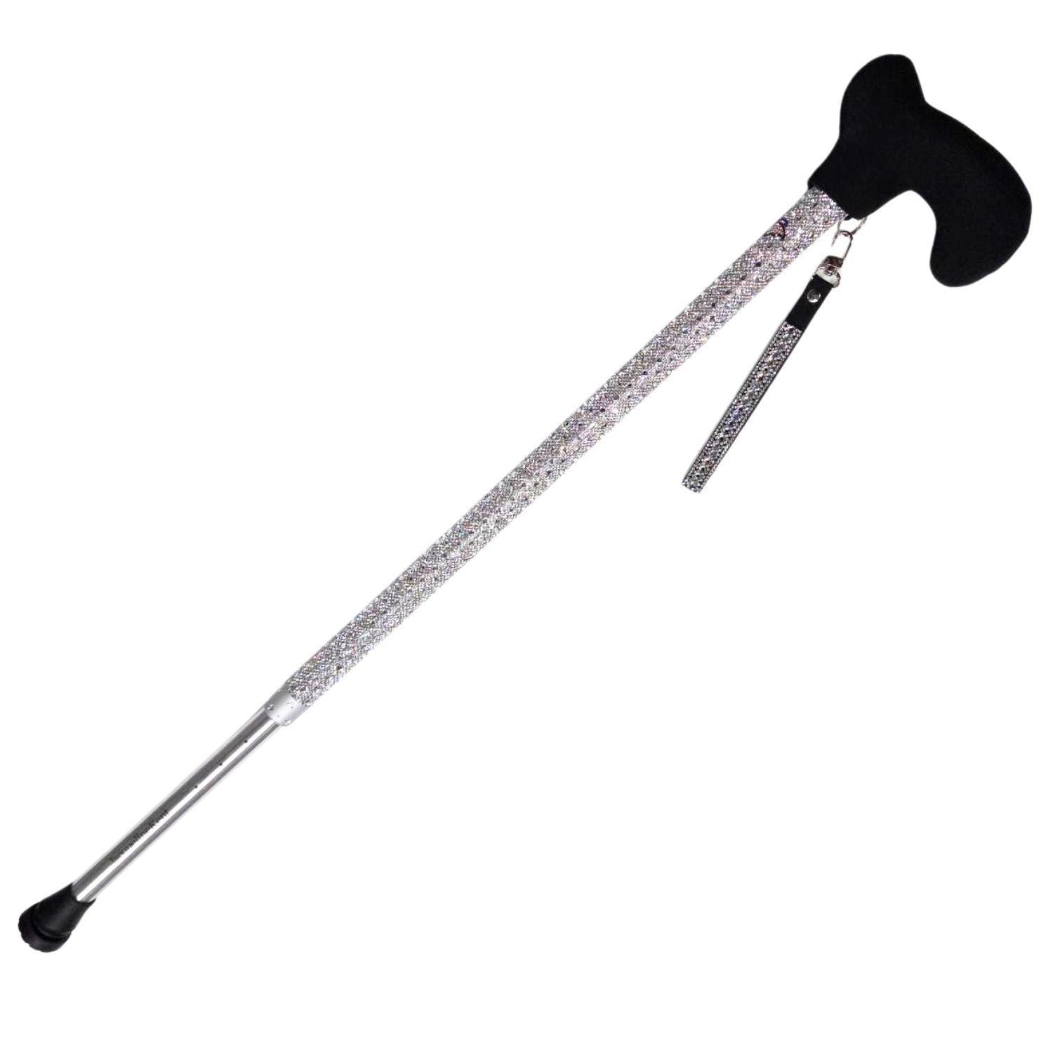 Jacqueline Kent Butterfly Adjustable Crystal Rhinestone Fashion Sugar Walking Cane