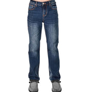 B.Tuff Boys Fired Up Western Bootcut Mid Rise Jeans