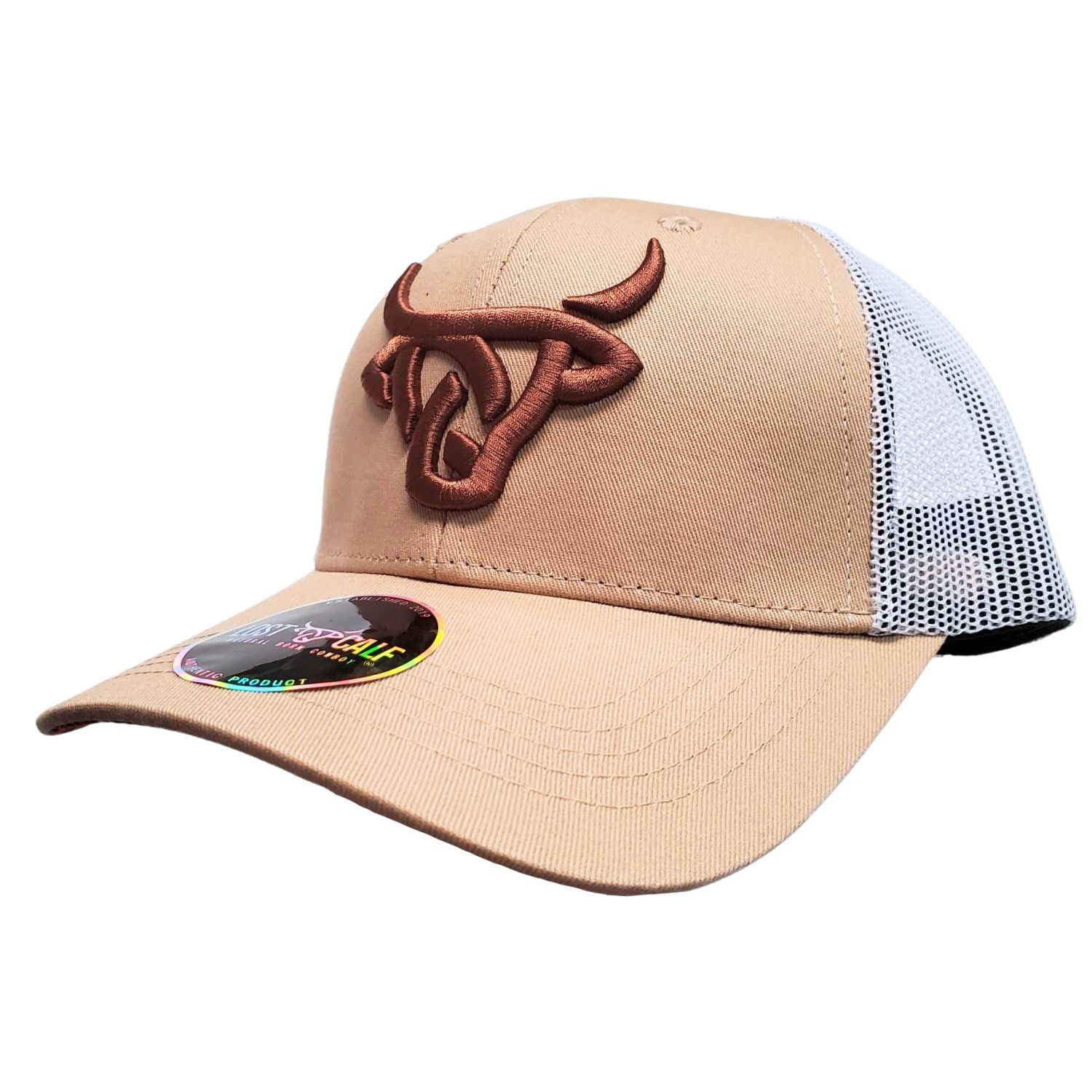 Lost Calf Mens Brahman Adjustable Snapback Cap Hat