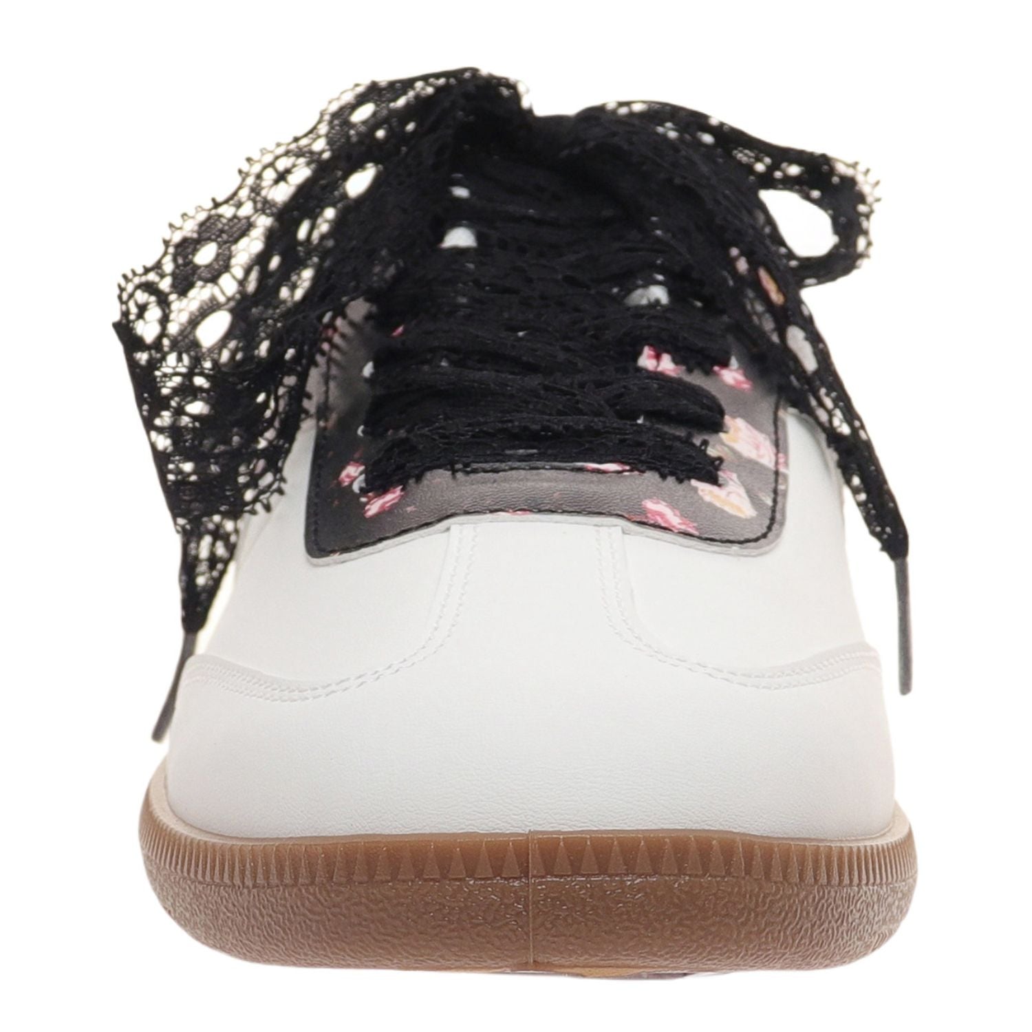 Outwoods Womens Great-5 SneakerBlack & White Combo, Floral