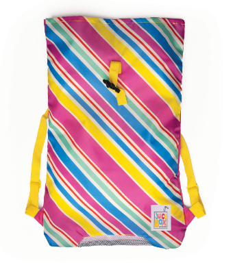 Juice Box Swim Backpack With a WaterProof Zippered Pocket