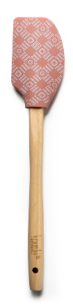 Krumbs Kitchen Farmhouse Spatula, Silicone with Wood Handle