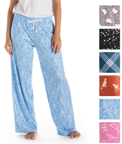 Lazy One Unisex Cotton Pajama Pocket Tee, Heather Charcoal