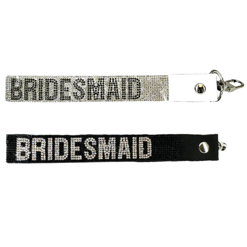 Jacqueline Kent Black Magic Diamond Bridesmaid Phone Wrist Strap