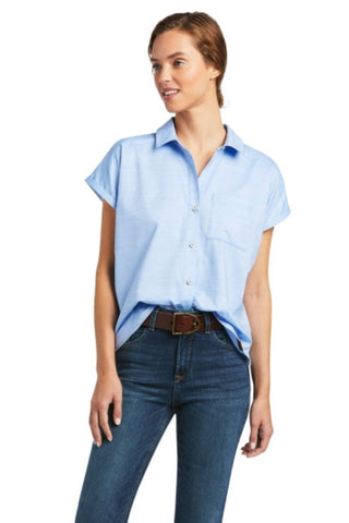 Ariat Womens VentTEK II Stretch Long Sleeve Button Front Shirt