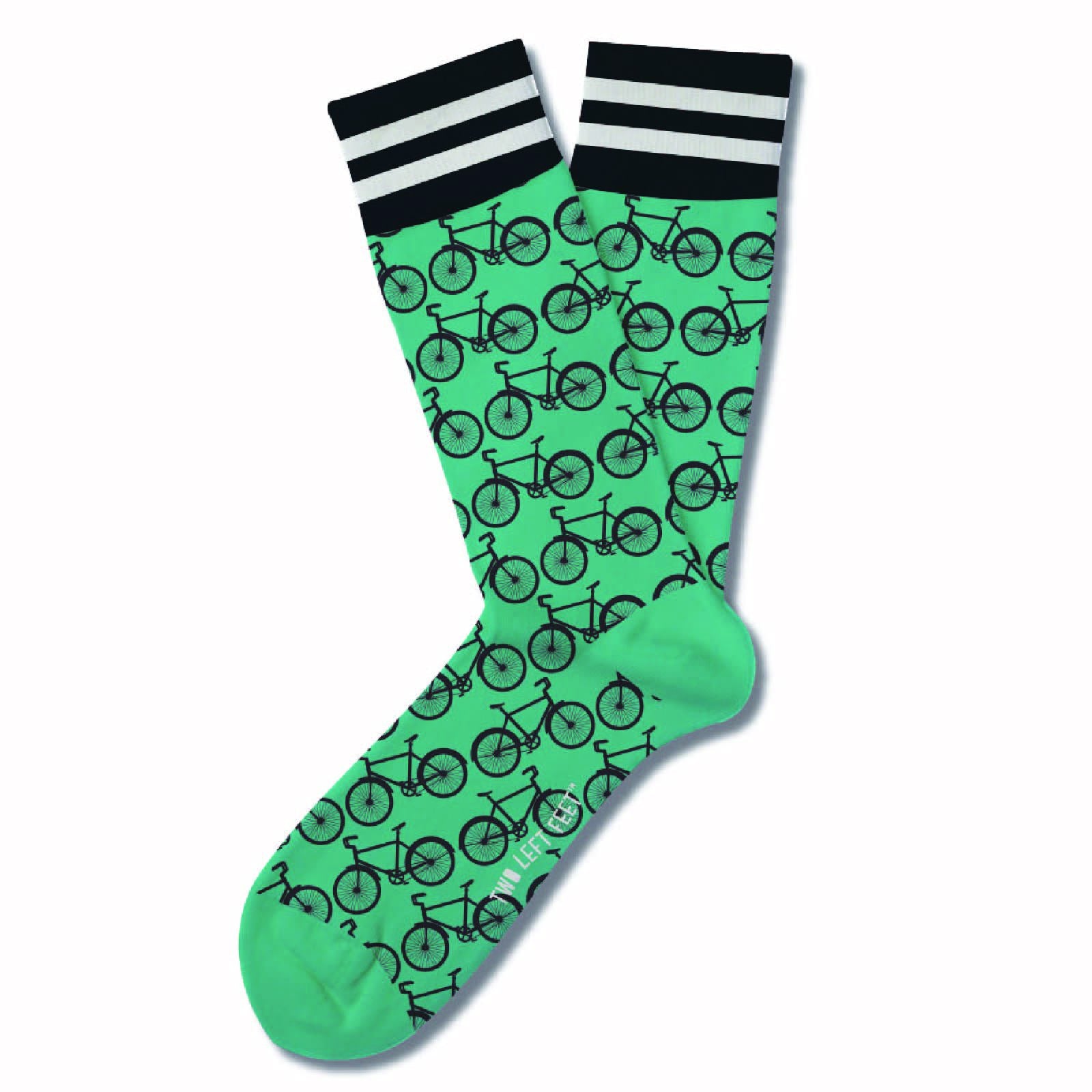 Two Left Feet Printed Adult Sock, Big Feet