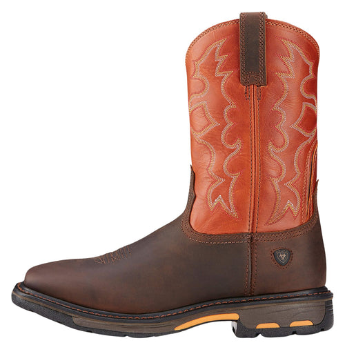 Ariat Mens Workhog Wide Square Toe Work Boot